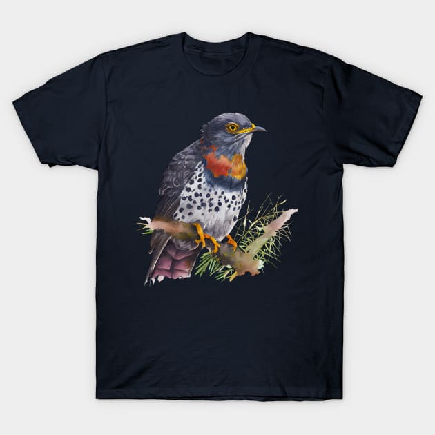 Cuckoo Bird On A Tree 5.0 T-Shirt by CreativeDesignsx